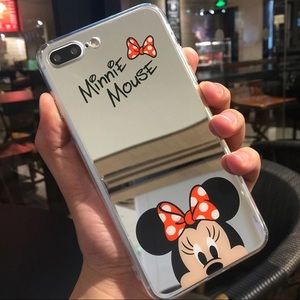 I PHONE 8 PLUS MINNIE MOUSE MIRROR CASE